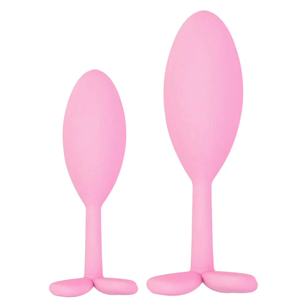 Ooh! Bottoms Up Silicone Butt Plug Duo - Image 2