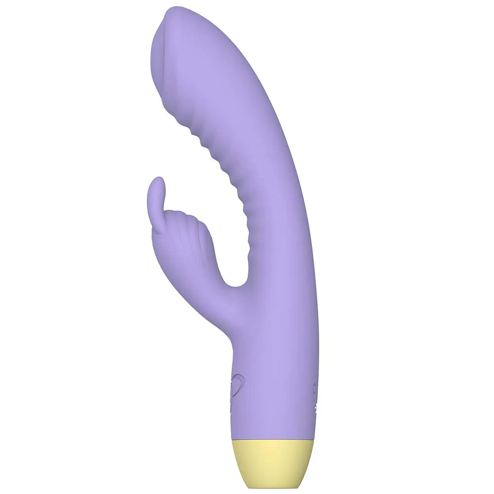 Ooh! Double Delight Ribbed Rabbit Vibrator - Image 3