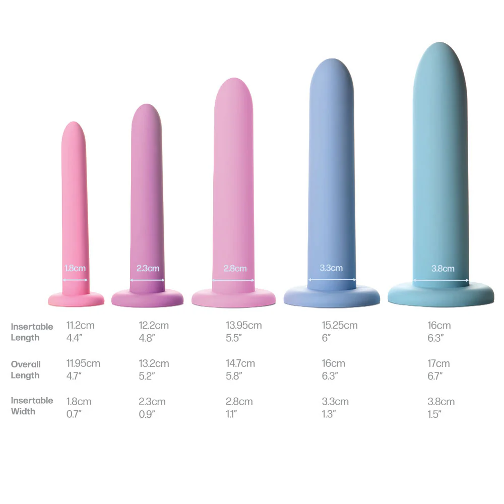 Passion 5-Piece Silicone Pelvic Kegel Exerciser Set - Image 4