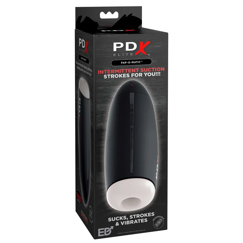 PDX Elite Fap-O-Matic Vibrating Sucking Automatic Stroker - Image 4