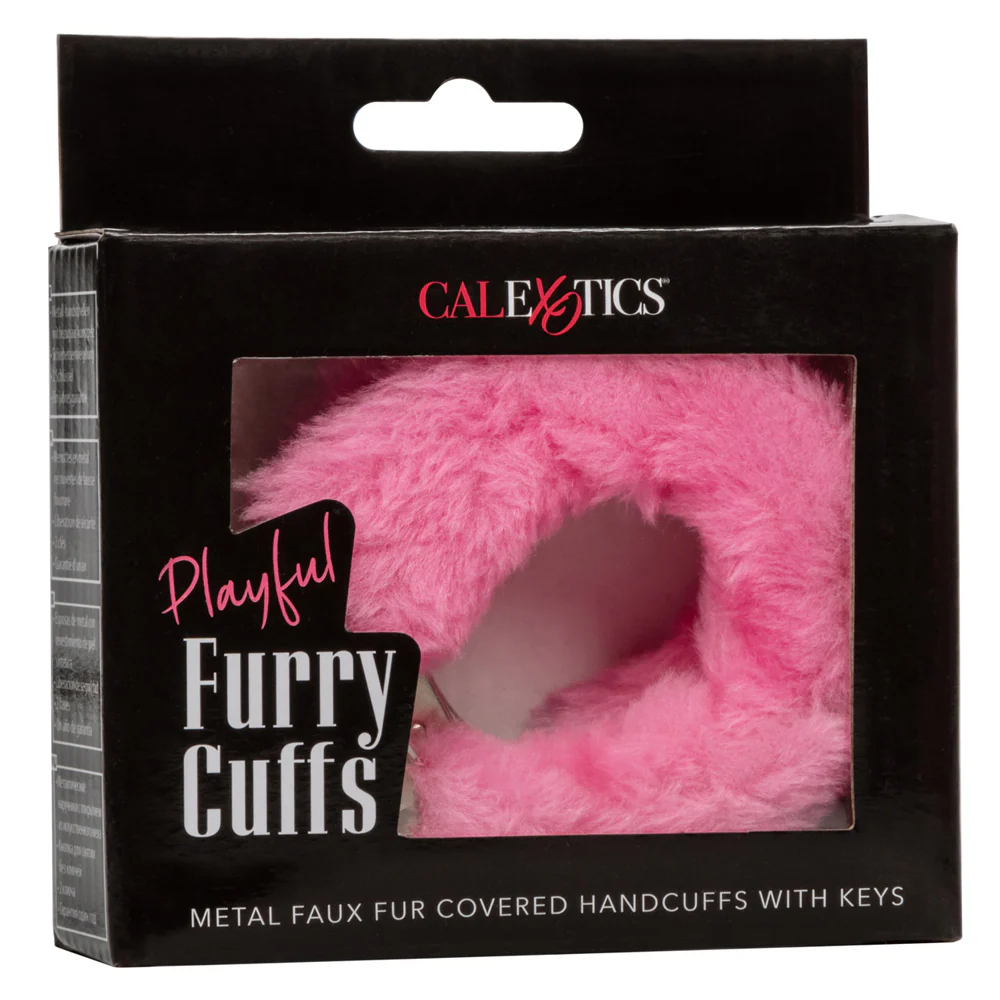 Playful Lockable Furry Cuffs - Image 5