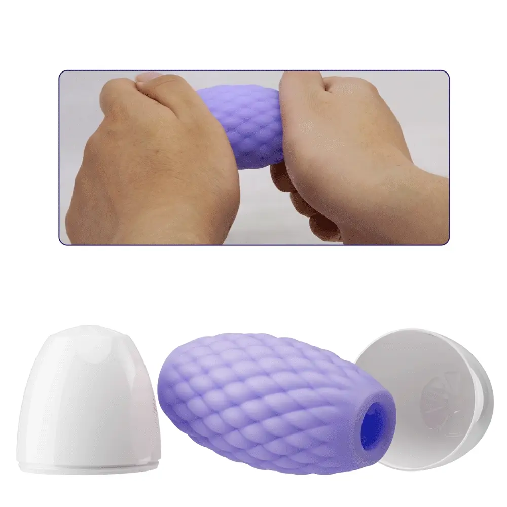 Pretty Love Athena Eros Double-Sided Egg Masturbator & Case - Image 4