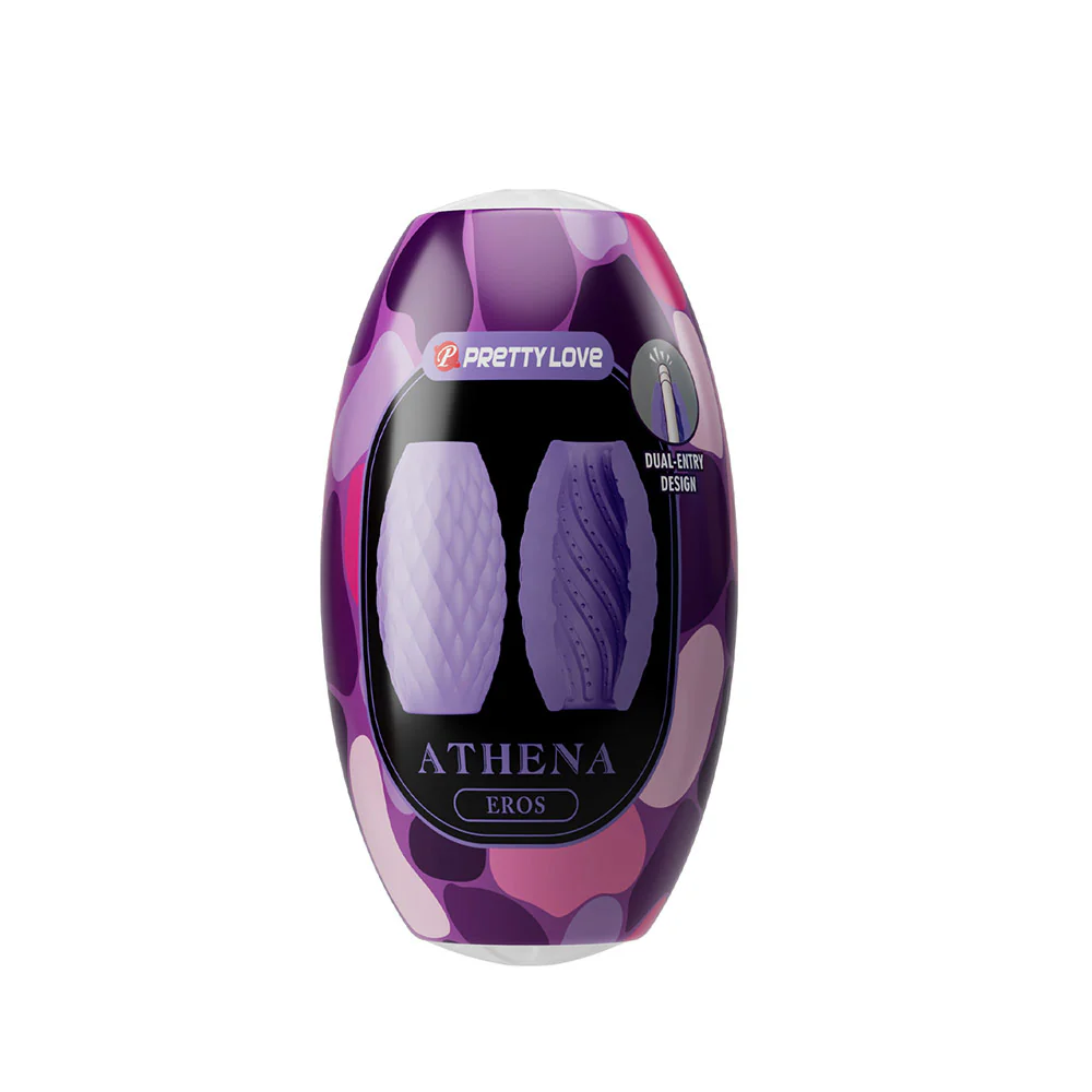 Pretty Love Athena Eros Double-Sided Egg Masturbator & Case - Image 6