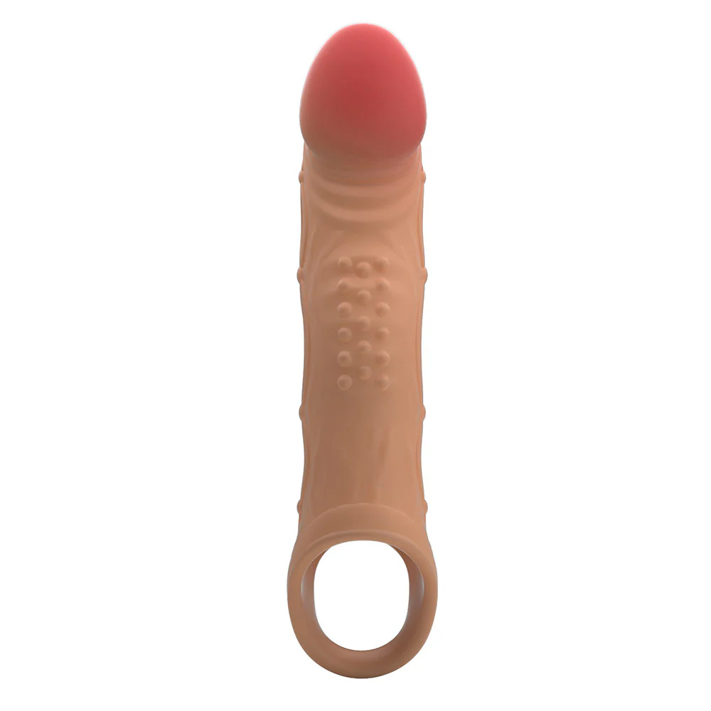 Pretty Love Brad Vibrating 1.9" Penis Extension Sleeve - Image 6