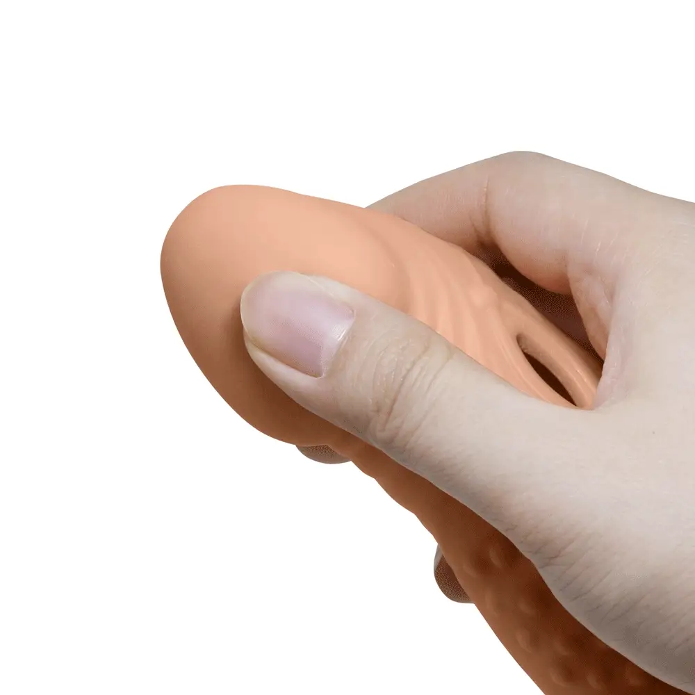 Pretty Love Brad Vibrating 1.9" Penis Extension Sleeve - Image 8