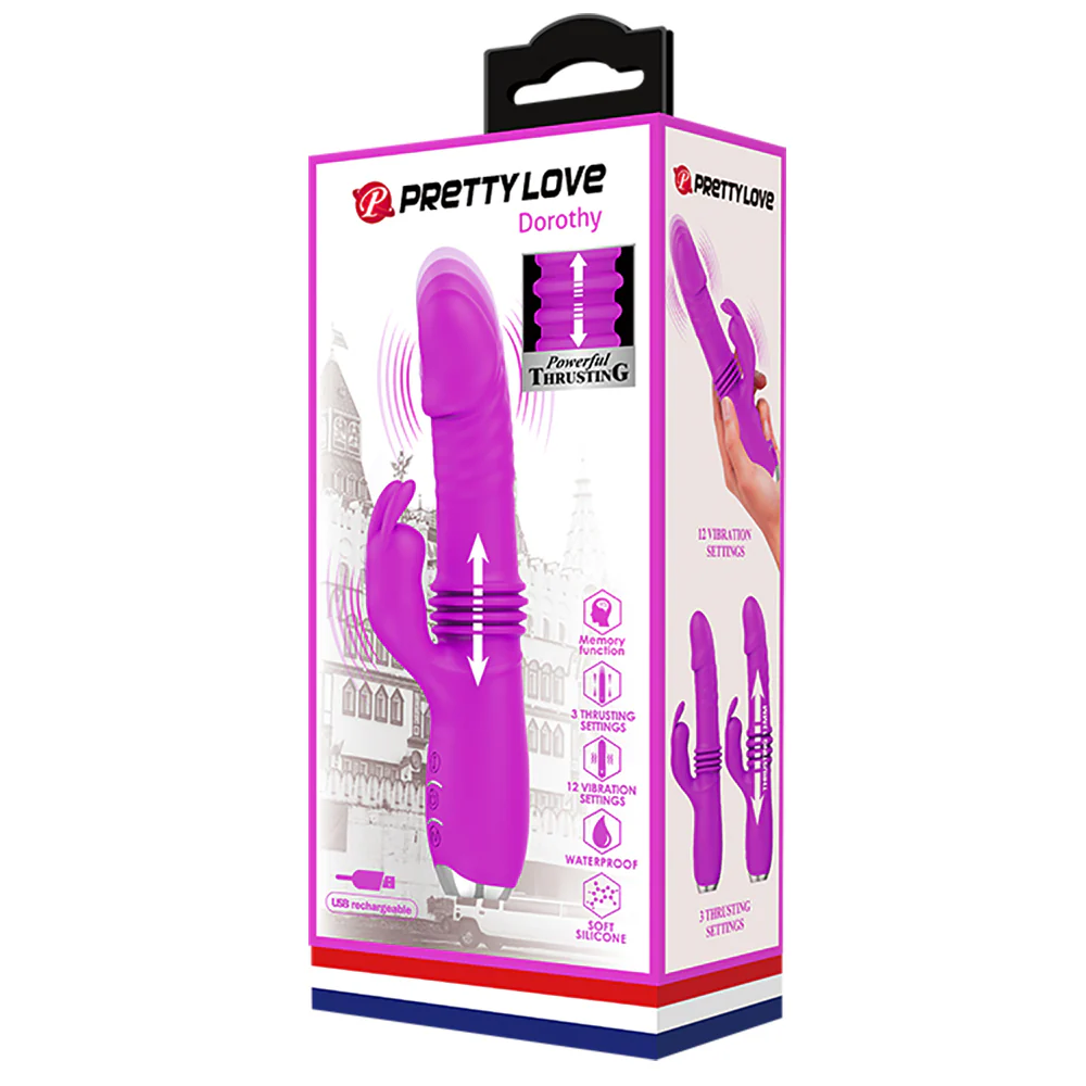 Pretty Love Dorothy Thrusting Rabbit Vibrator - Image 14