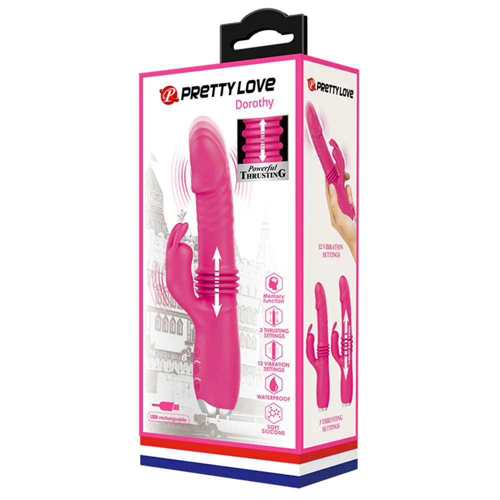 Pretty Love Dorothy Thrusting Rabbit Vibrator - Image 7