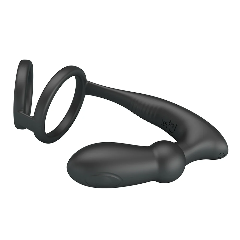Pretty Love Emoni Thumping Prostate Plug With Cock & Ball Ring - Image 4