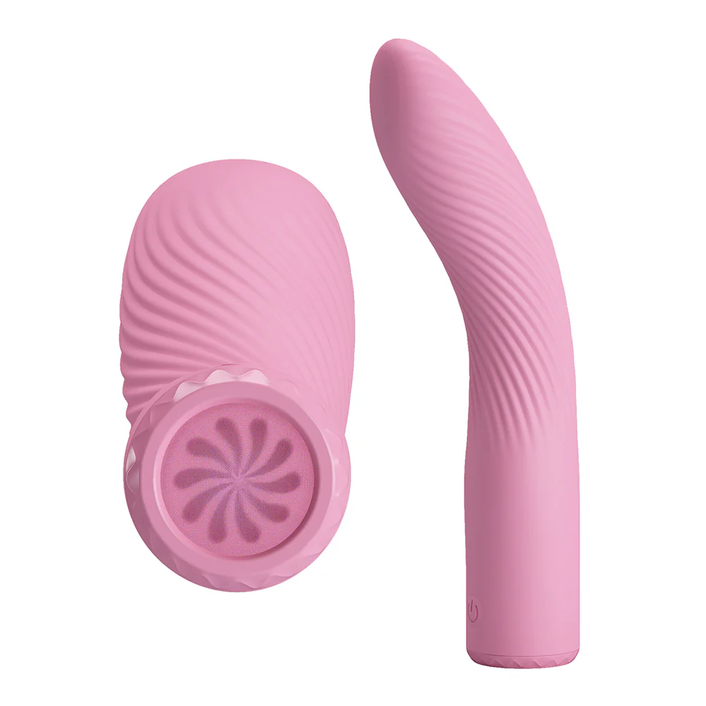 Pretty Love Extreme Series Kissell Super-Power Ribbed G-Spot Vibrator - Image 5