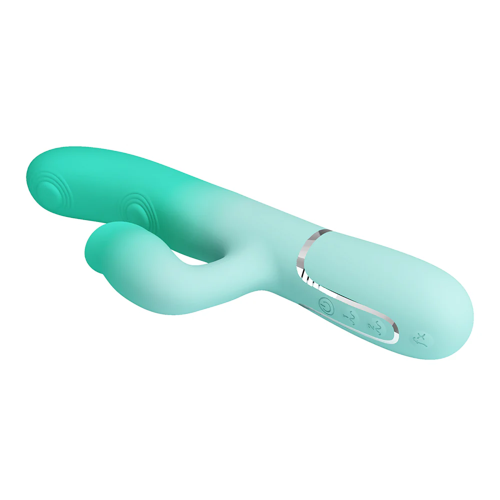 Pretty Love Gigi G-Spot Thumping Clitoral Licking Rabbit Vibrator - Image 4