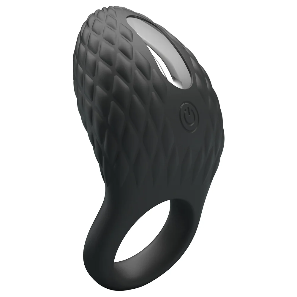 Pretty Love Heloise Vibrating Textured Cock Ring - Image 2