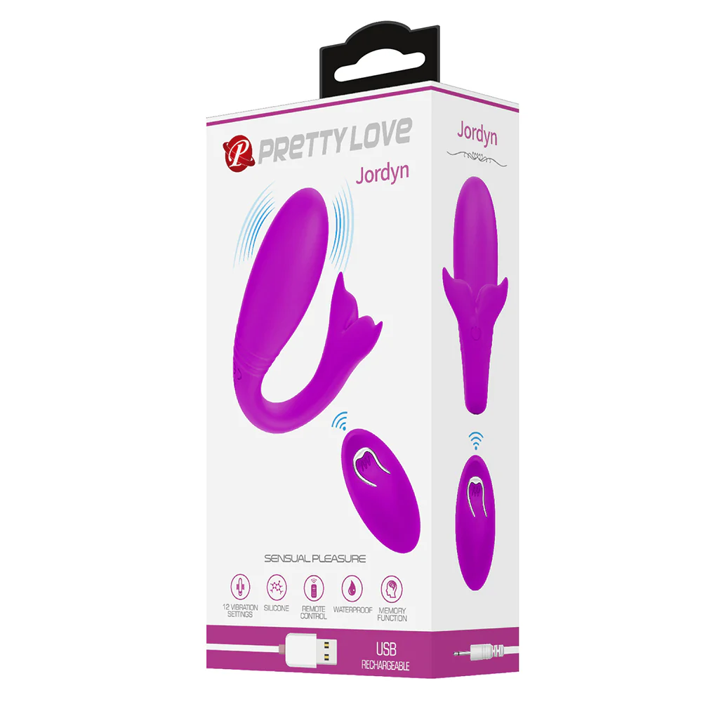 Pretty Love Jordyn Remote Control G-Spot & Clitoris Vibrator - Image 8