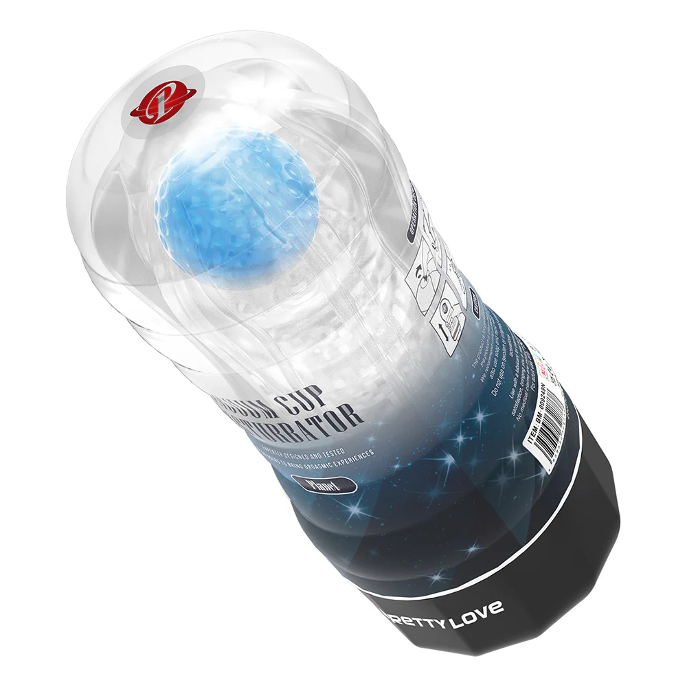 Pretty Love Planet Vacuum Cup Rolling Tip Masturbator