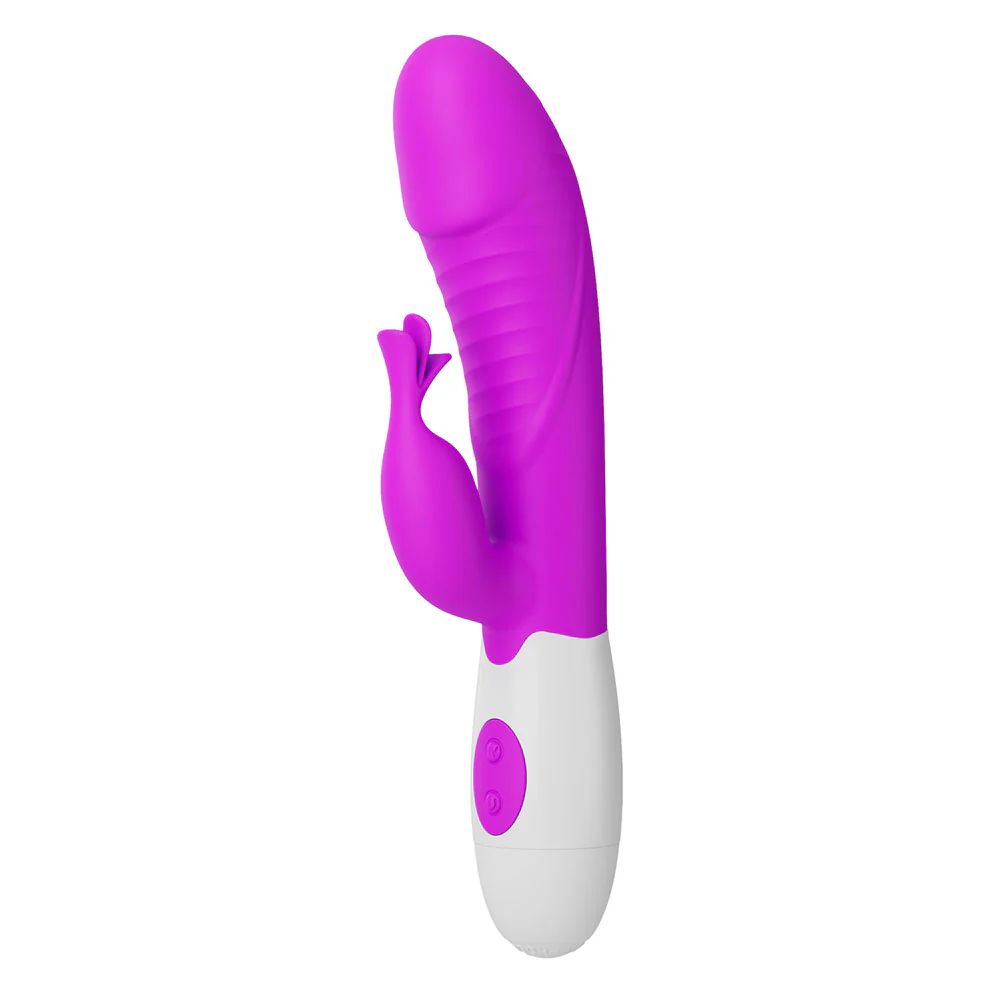 Pretty Love Rasmussen 30-Mode Flickering Ribbed Rabbit Vibrator - Image 2