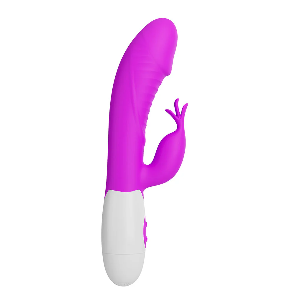 Pretty Love Rasmussen 30-Mode Flickering Ribbed Rabbit Vibrator - Image 3