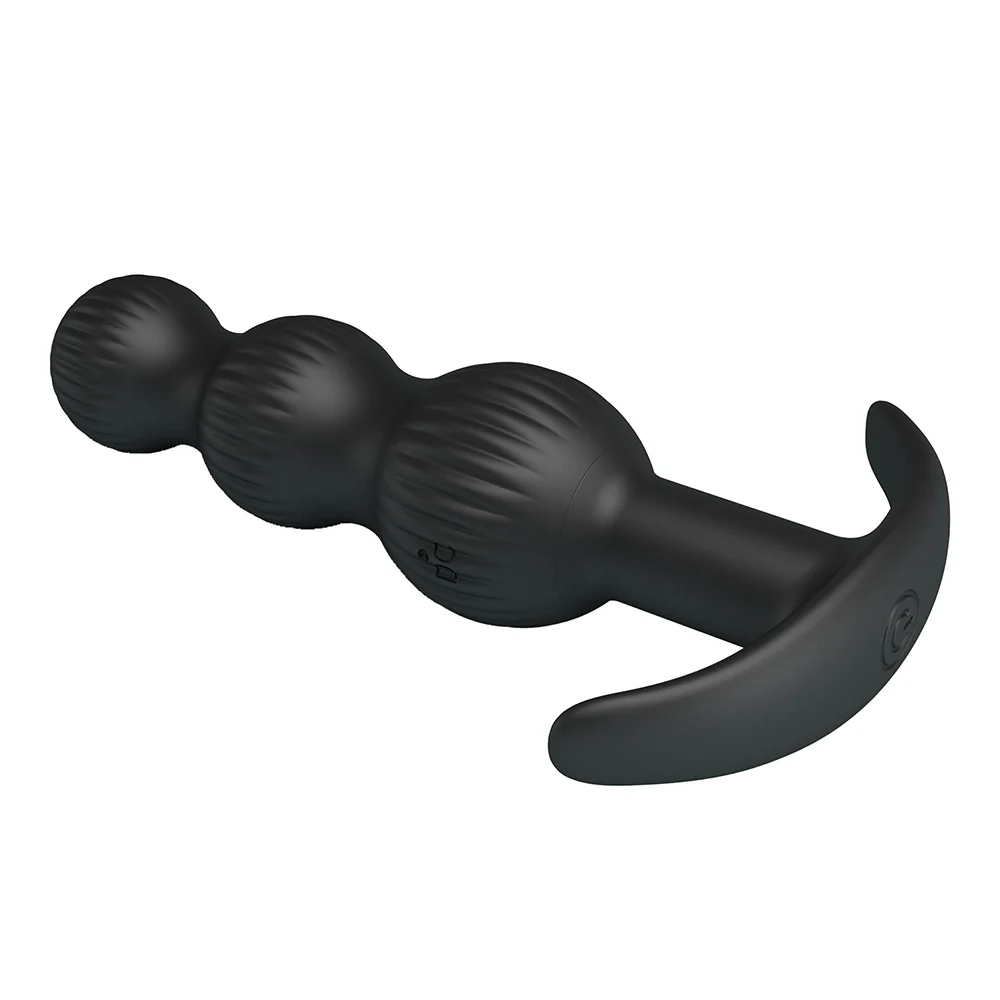 Pretty Love Sidney Vibrating Silicone Anal Beads - Image 3