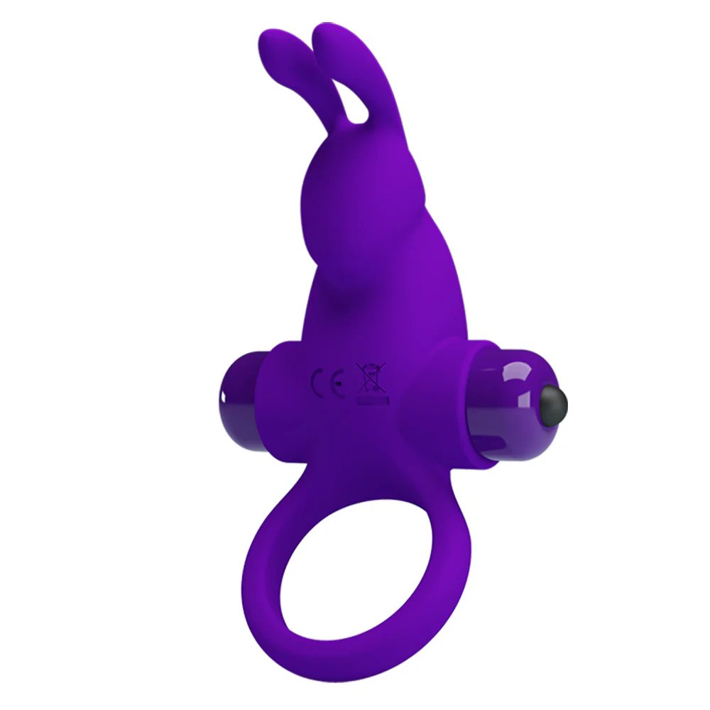 Pretty Love Vibrant Rabbit Cock Ring I - Image 3
