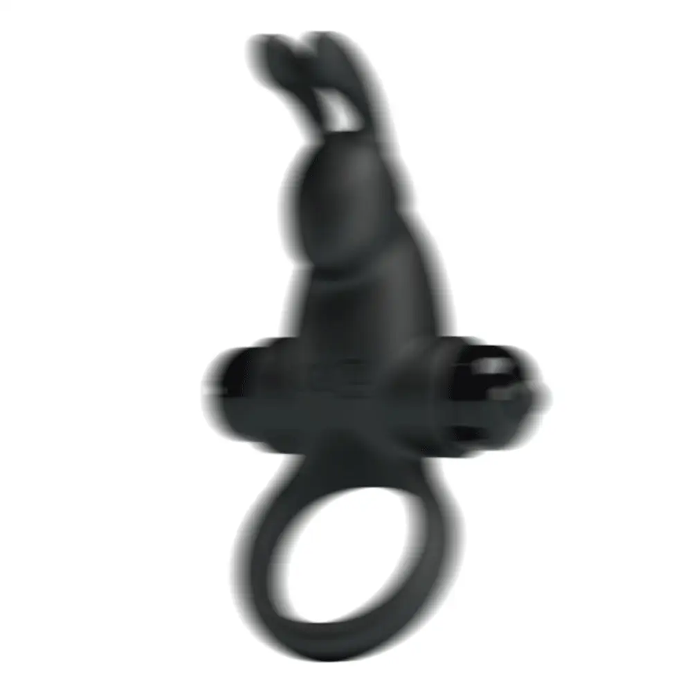 Pretty Love Vibrant Rabbit Cock Ring I - Image 8