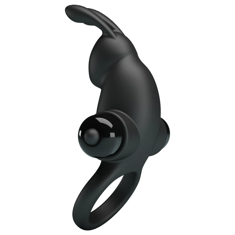 Pretty Love Vibrant Rabbit Cock Ring I - Image 9