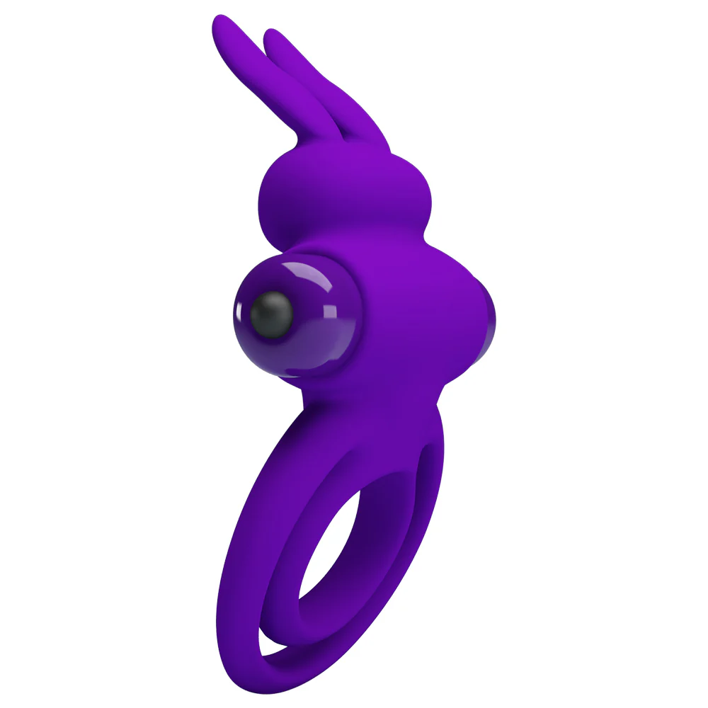Pretty Love Vibrant Rabbit Cock & Ball Ring III - Image 4