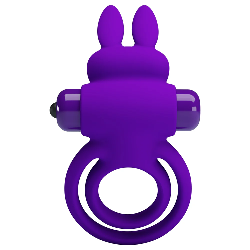 Pretty Love Vibrant Rabbit Cock & Ball Ring III - Image 5