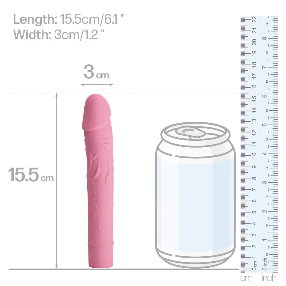 Pretty Love Vic Veiny Mini Vibrator - Image 5