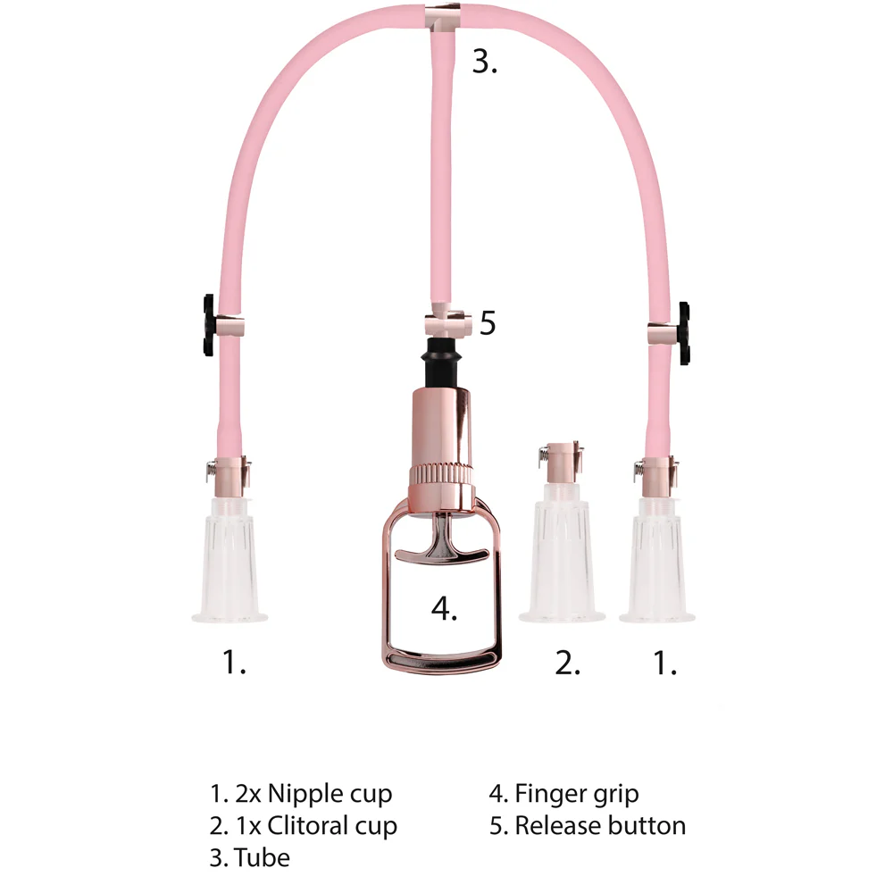 Pumped Clitoral & Nipple Pump Set - Image 3
