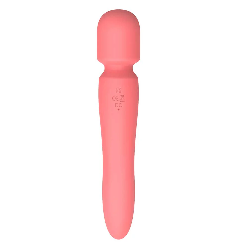 Quinn Groove Dual-Sided Liquid Silicone Vibrating Warming Massage Wand - Image 3