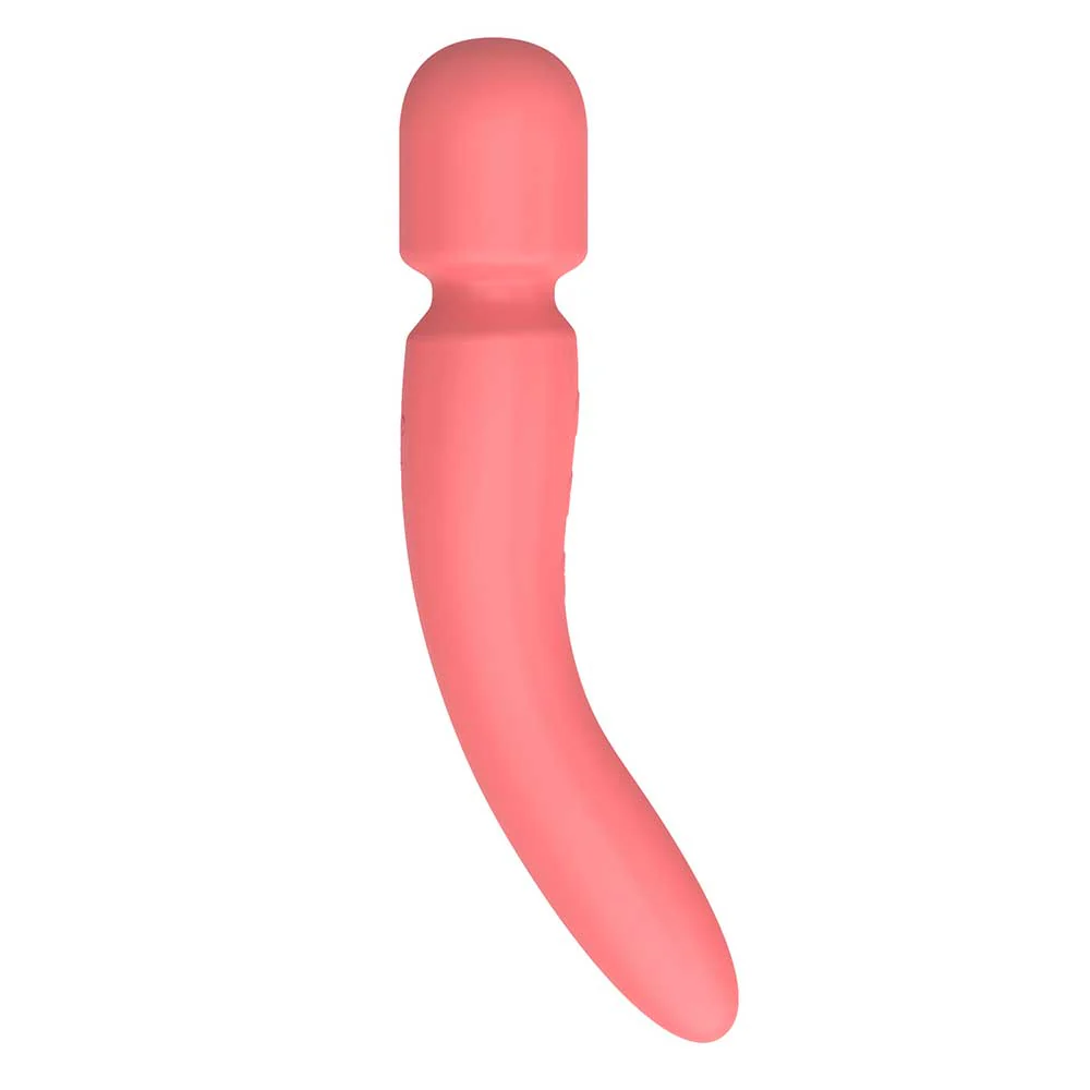 Quinn Groove Dual-Sided Liquid Silicone Vibrating Warming Massage Wand - Image 5