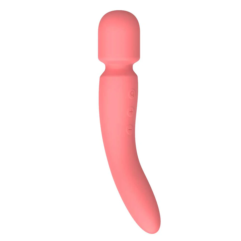 Quinn Groove Dual-Sided Liquid Silicone Vibrating Warming Massage Wand - Image 6