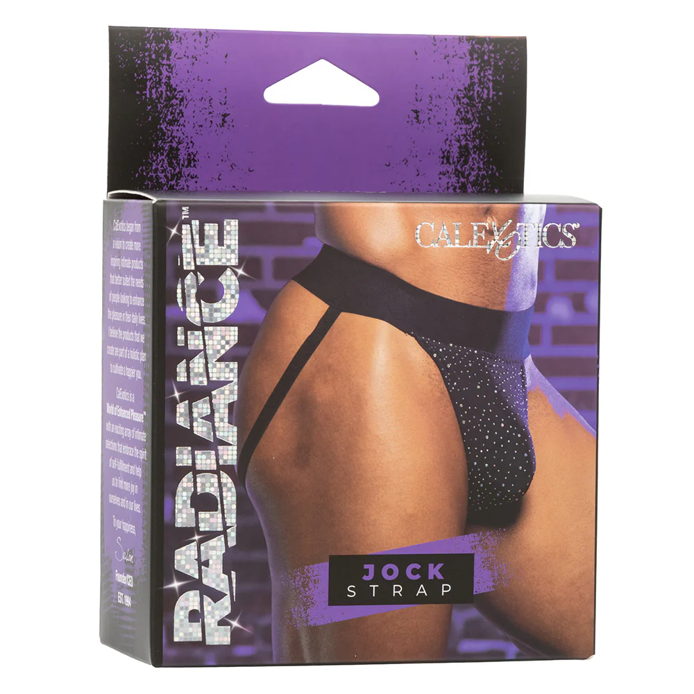 Radiance Sparkle Rhinestone Mesh Jock Strap - Image 5