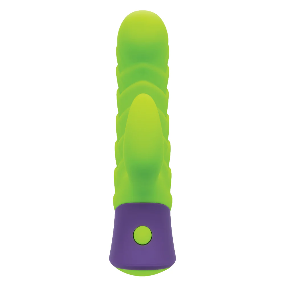 Rave Dragon G Scaly Silicone Mini Rabbit Vibrator - Image 2
