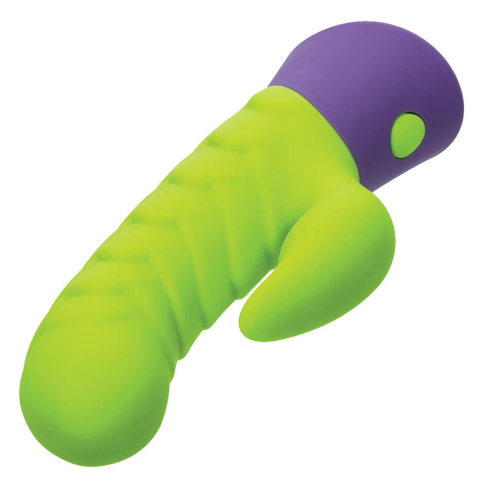 Rave Dragon G Scaly Silicone Mini Rabbit Vibrator - Image 3