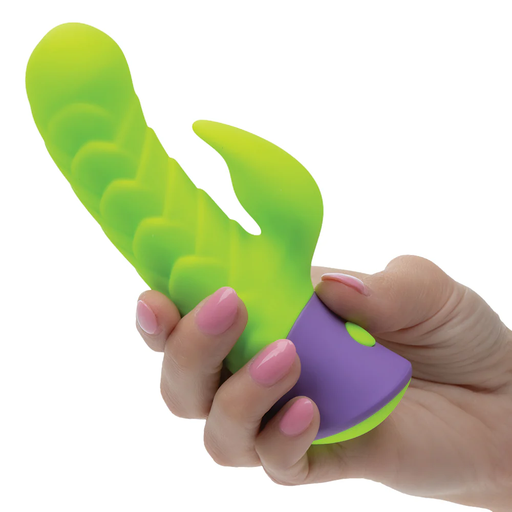 Rave Dragon G Scaly Silicone Mini Rabbit Vibrator - Image 4