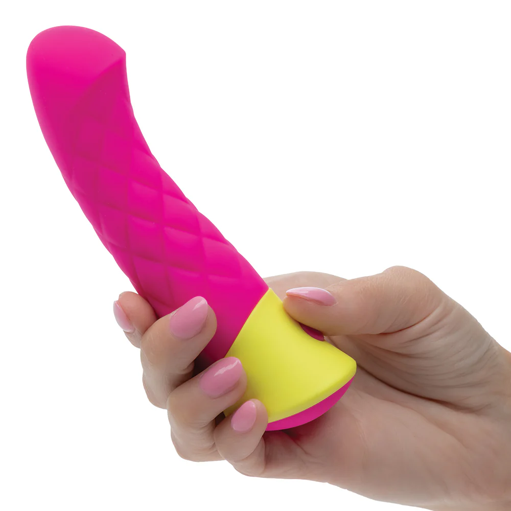 Rave Quilted Silicone G-Spot Vibrator - Image 4