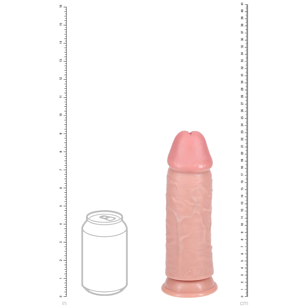 RealRock 9" Extra Thick Realistic Dildo With Suction Cup - Image 6