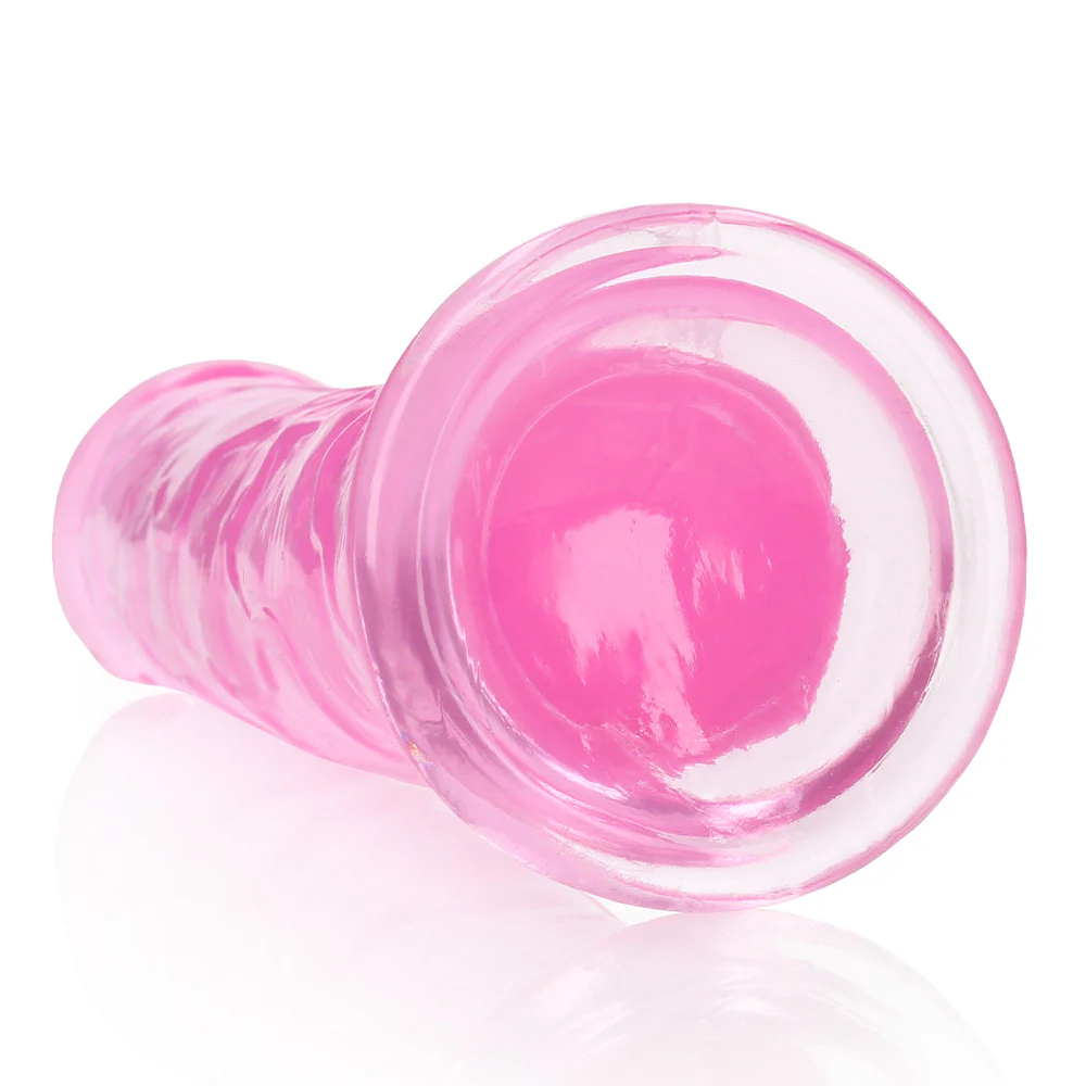 RealRock Crystal Clear 10" Jelly Dildo With Suction Cup - Image 5