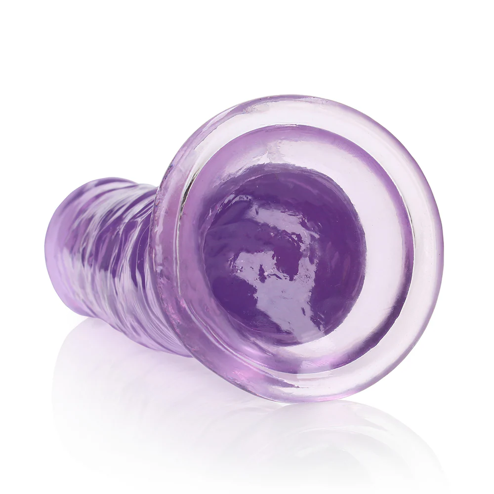 RealRock Crystal Clear 11" Jelly Dildo With Suction Cup - Image 5