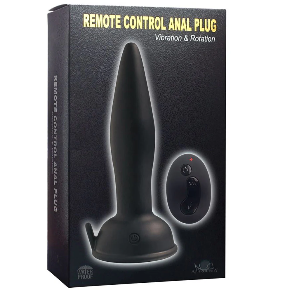 Remote Control Vibrating Anal Plug With Rotating Beads - Image 5