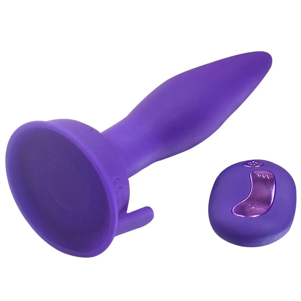 Remote Control Vibrating Anal Plug With Rotating Beads - Image 7