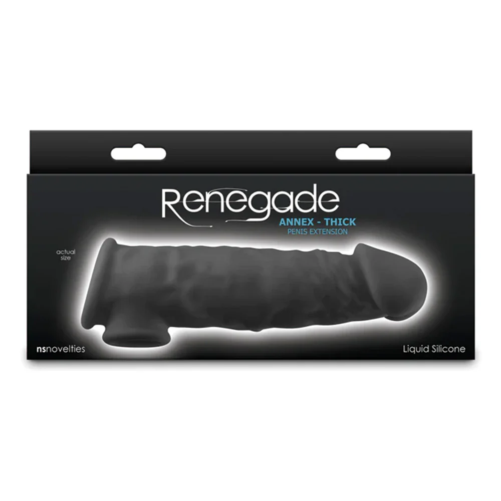 Renegade Annex Realistic Penis Extension Sleeve - Thick - Image 3