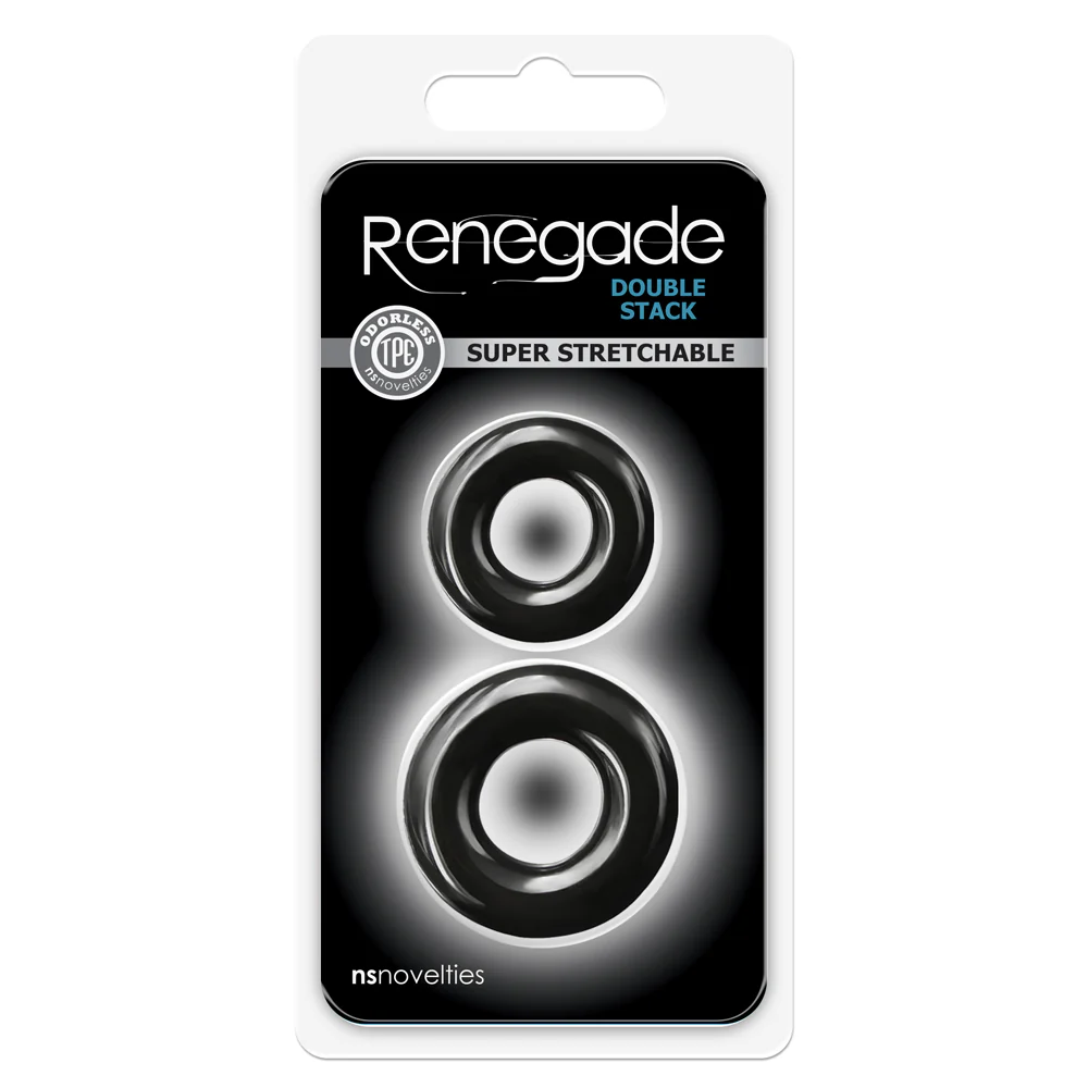 Renegade Double Stack Cock Rings 2-Pack - Image 2
