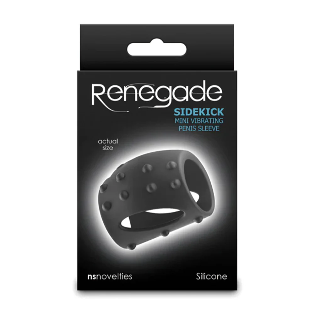 Renegade Sidekick Vibrating Textured Penis Sleeve - Image 3