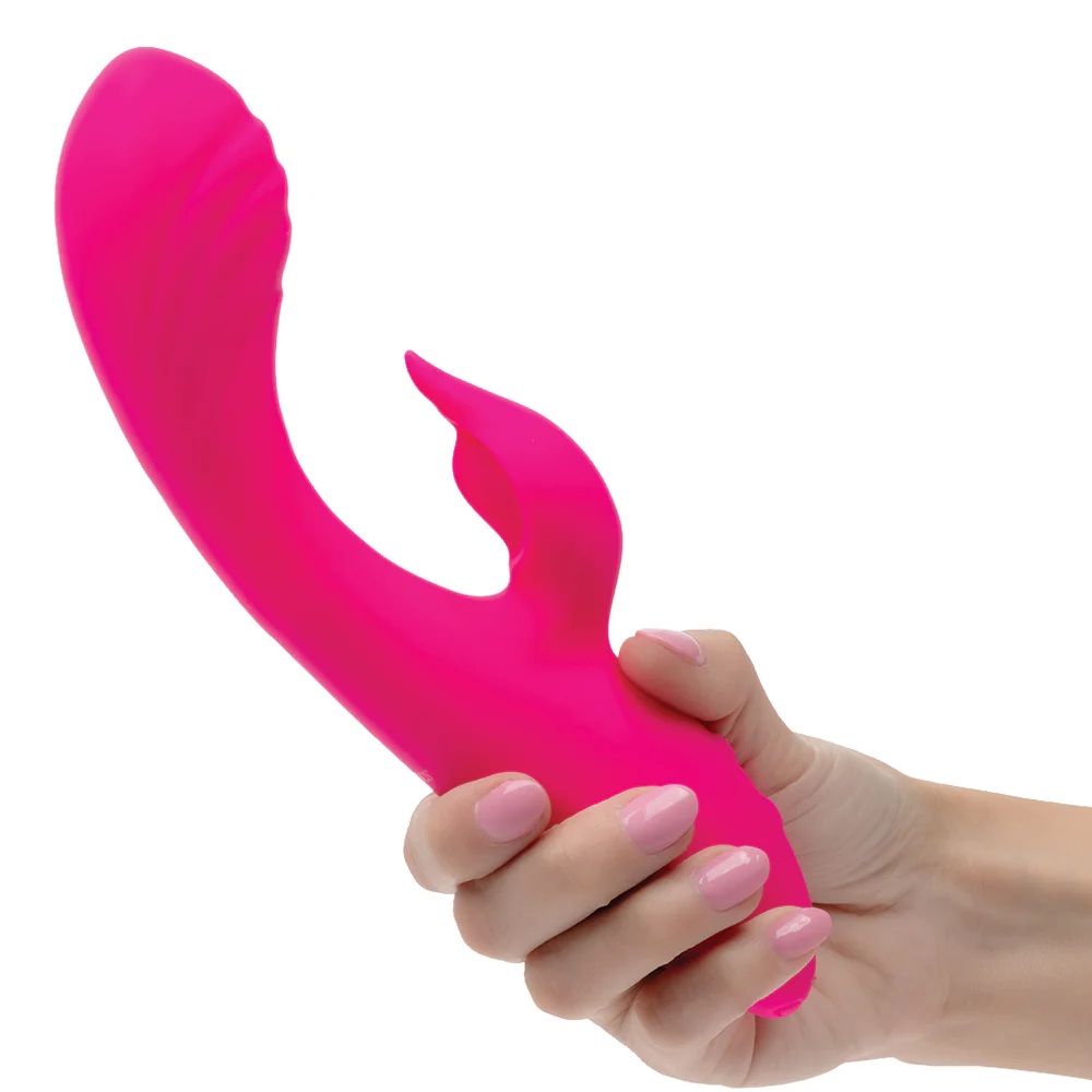 Rumbler Rumble Duo Ribbed Silicone G-Spot Rabbit Vibrator - Image 4