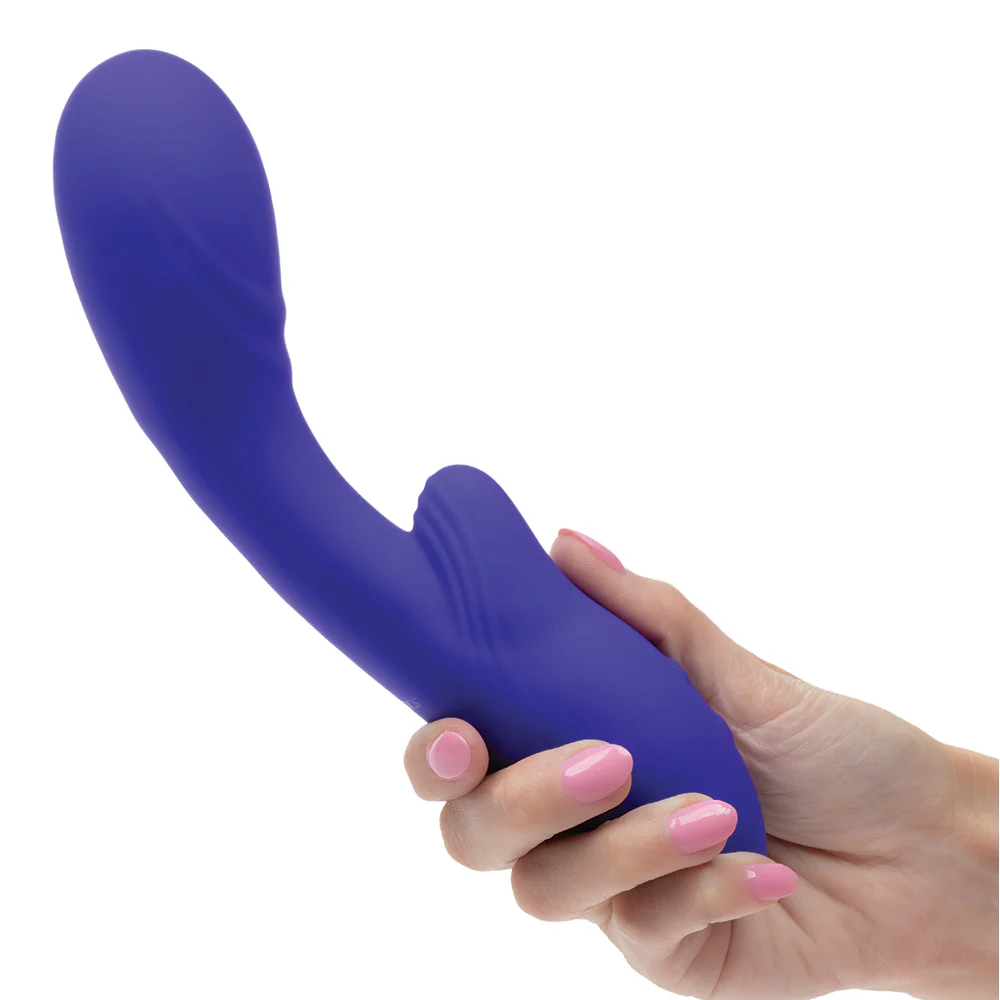 Rumbler Rumble G Ribbed Silicone G-Spot Rabbit Vibrator - Image 4