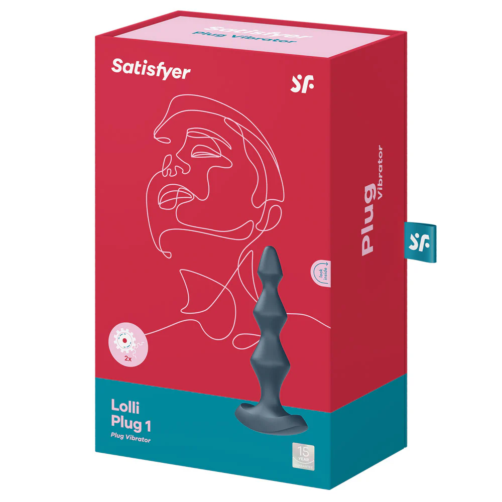 Satisfyer Lolli Plug 1 Diamond Vibrating Anal Plug - Image 5