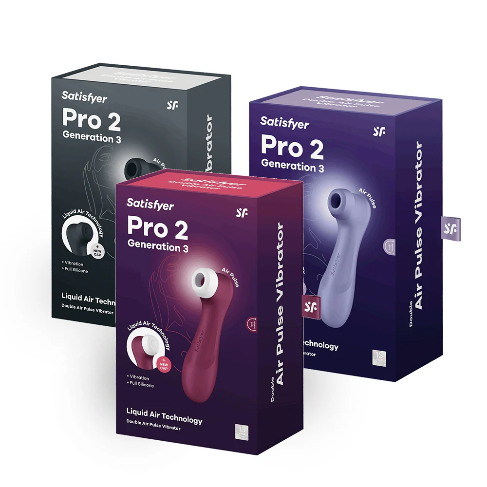 Satisfyer Pro 2 Gen 3 Liquid Air Pulse Clitoral Vibrator - Image 5