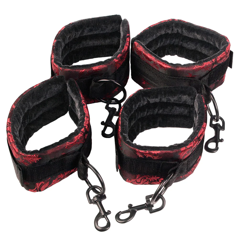 Scandal Bed Restraints Wrist & Ankle Cuff Bondage System - Image 4