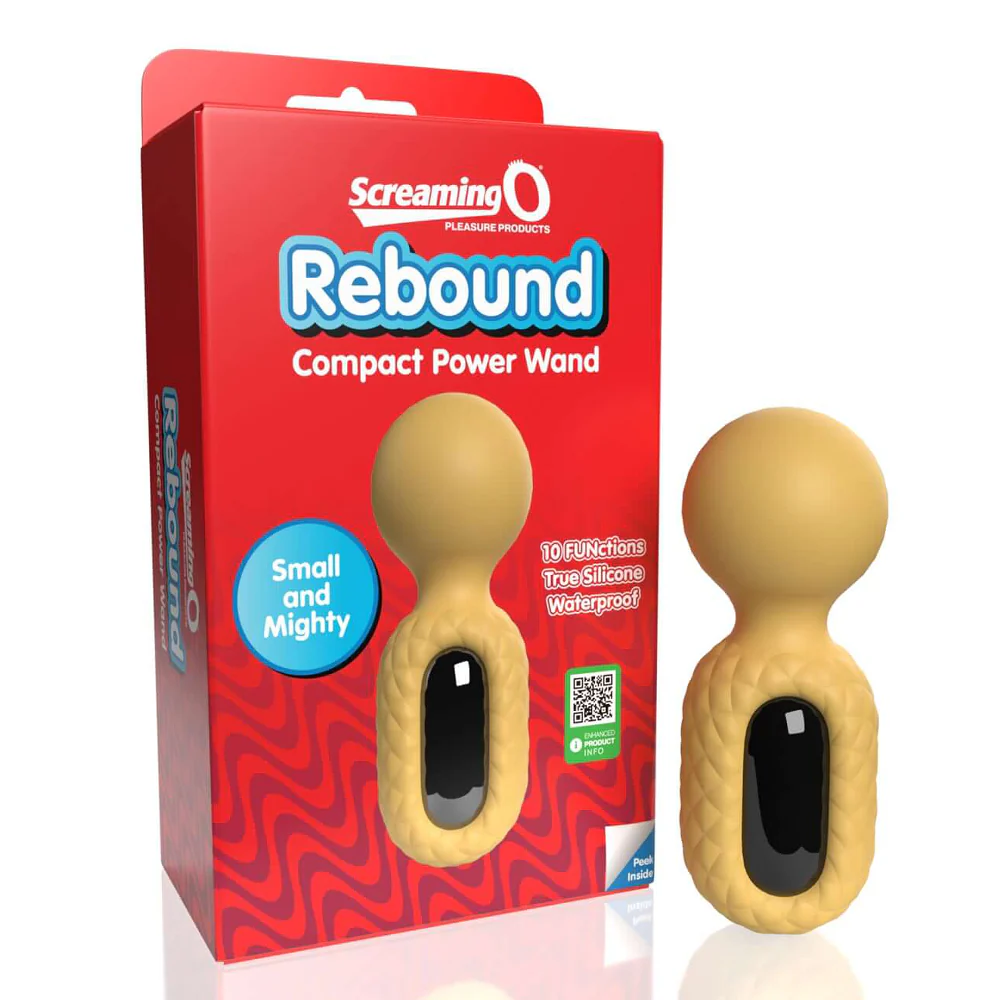 Screaming O Cuties Rebound Rumbly Compact Power Wand Vibrator - Image 3