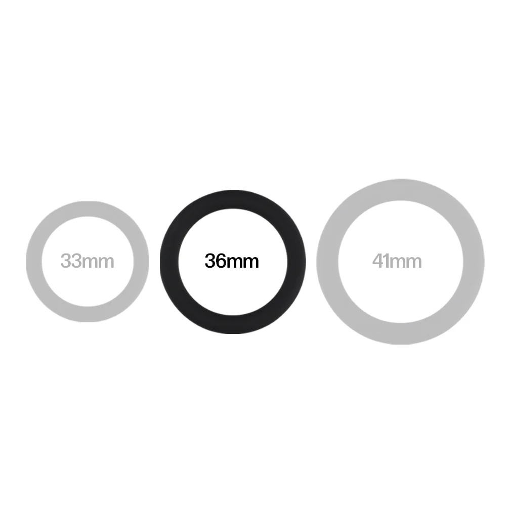 Sexyland Endurance Silicone Cock Ring - 36mm - Image 5